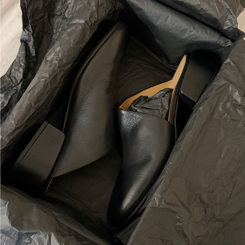 Marsèll Buccia Sabot Pelle Volonata – Black Leather – EU 36